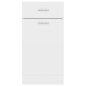 vidaXL Schubunterschrank Weiß 40x46x81,5 cm Holzwerkstoff vidaXL Schubunterschrank Weiß 40x46x81,5 cm Holzwerkstoff
