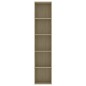 vidaXL Bücherregal Sonoma-Eiche 40x30x189 cm Holzwerkstoff vidaXL Bücherregal Sonoma-Eiche 40x30x189 cm Holzwerkstoff