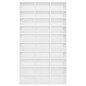 vidaXL CD-Schrank Hochglanz-Weiß 102x16x177,5 cm Holzwerkstoff vidaXL CD-Schrank Hochglanz-Weiß 102x16x177,5 cm Holzwerkstoff