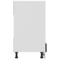 vidaXL Herdumbauschrank Schwarz 60x46x81,5 cm Holzwerkstoff vidaXL Herdumbauschrank Schwarz 60x46x81,5 cm Holzwerkstoff