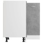 vidaXL Eckunterschrank Betongrau 75,5x75,5x81,5 cm Holzwerkstoff vidaXL Eckunterschrank Betongrau 75,5x75,5x81,5 cm Holzwerkstoff