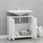 vidaXL Badezimmerschrank Weiß 60x33x61 cm Holzwerkstoff vidaXL Badezimmerschrank Weiß 60x33x61 cm Holzwerkstoff