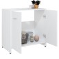 vidaXL Badezimmerschrank Weiß 60x33x61 cm Holzwerkstoff vidaXL Badezimmerschrank Weiß 60x33x61 cm Holzwerkstoff