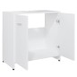 vidaXL Badezimmerschrank Weiß 60x33x61 cm Holzwerkstoff vidaXL Badezimmerschrank Weiß 60x33x61 cm Holzwerkstoff