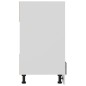 vidaXL Herdumbauschrank Betongrau 60x46x81,5 cm Holzwerkstoff vidaXL Herdumbauschrank Betongrau 60x46x81,5 cm Holzwerkstoff