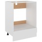 vidaXL Herdumbauschrank Weiß 60x46x81,5 cm Holzwerkstoff vidaXL Herdumbauschrank Weiß 60x46x81,5 cm Holzwerkstoff