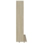 vidaXL CD-Regal Sonoma-Eiche 102x23x89,5 cm Holzwerkstoff vidaXL CD-Regal Sonoma-Eiche 102x23x89,5 cm Holzwerkstoff