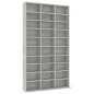 vidaXL CD-Schrank Betongrau 102x16x177,5 cm Holzwerkstoff vidaXL CD-Schrank Betongrau 102x16x177,5 cm Holzwerkstoff