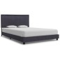vidaXL Bettgestell Dunkelgrau Stoff 140×200 cm vidaXL Bettgestell Dunkelgrau Stoff 140×200 cm