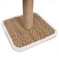 vidaXL Katzen-Kratzbaum mit Tunnel und Spielzeug 56 cm Seegras vidaXL Katzen-Kratzbaum mit Tunnel und Spielzeug 56 cm Seegras