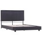 vidaXL Bettgestell Dunkelgrau Stoff 140×200 cm vidaXL Bettgestell Dunkelgrau Stoff 140×200 cm