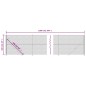 vidaXL Maschendrahtzaun mit Bodenflansch Anthrazit 1,6x10 m vidaXL Maschendrahtzaun mit Bodenflansch Anthrazit 1,6x10 m