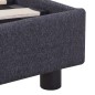vidaXL Bettgestell Dunkelgrau Stoff 140×200 cm vidaXL Bettgestell Dunkelgrau Stoff 140×200 cm