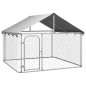 vidaXL Outdoor-Hundezwinger mit Dach 200x200x150 cm vidaXL Outdoor-Hundezwinger mit Dach 200x200x150 cm