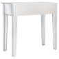 vidaXL Verspiegelter Schminktisch mit Hocker MDF und Glas vidaXL Verspiegelter Schminktisch mit Hocker MDF und Glas