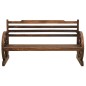 vidaXL Gartenbank 142 cm Massivholz Tanne vidaXL Gartenbank 142 cm Massivholz Tanne