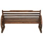 vidaXL Gartenbank 142 cm Massivholz Tanne vidaXL Gartenbank 142 cm Massivholz Tanne