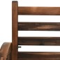 vidaXL Gartenbank 142 cm Massivholz Tanne vidaXL Gartenbank 142 cm Massivholz Tanne