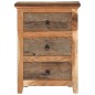 vidaXL Beistellschrank 55x33x75 cm Massivholz Akazie vidaXL Beistellschrank 55x33x75 cm Massivholz Akazie