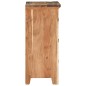 vidaXL Beistellschrank 55x33x75 cm Massivholz Akazie vidaXL Beistellschrank 55x33x75 cm Massivholz Akazie