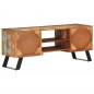vidaXL TV-Schrank 112x30x45 cm Altholz Massiv vidaXL TV-Schrank 112x30x45 cm Altholz Massiv