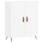 Highboard Weiß 69,5x34x180 cm Holzwerkstoff Highboard Weiß 69,5x34x180 cm Holzwerkstoff