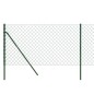 vidaXL Maschendrahtzaun Grün 0,8x25 m vidaXL Maschendrahtzaun Grün 0,8x25 m