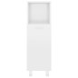 vidaXL Badezimmerschrank Hochglanz-Weiß 30x30x95 cm Holzwerkstoff vidaXL Badezimmerschrank Hochglanz-Weiß 30x30x95 cm Holzwerkstoff