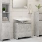vidaXL Badezimmerschrank Betongrau 60x33x61 cm Holzwerkstoff vidaXL Badezimmerschrank Betongrau 60x33x61 cm Holzwerkstoff