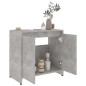 vidaXL Badezimmerschrank Betongrau 60x33x61 cm Holzwerkstoff vidaXL Badezimmerschrank Betongrau 60x33x61 cm Holzwerkstoff