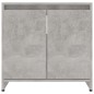 vidaXL Badezimmerschrank Betongrau 60x33x61 cm Holzwerkstoff vidaXL Badezimmerschrank Betongrau 60x33x61 cm Holzwerkstoff