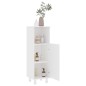 vidaXL Badezimmerschrank Weiß 30x30x95 cm Holzwerkstoff vidaXL Badezimmerschrank Weiß 30x30x95 cm Holzwerkstoff