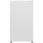 vidaXL Badezimmerschrank Hochglanz-Weiß 60x33x61 cm Holzwerkstoff vidaXL Badezimmerschrank Hochglanz-Weiß 60x33x61 cm Holzwerkstoff