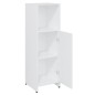 vidaXL Badezimmerschrank Weiß 30x30x95 cm Holzwerkstoff vidaXL Badezimmerschrank Weiß 30x30x95 cm Holzwerkstoff