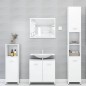 vidaXL Badezimmerschrank Weiß 30x30x95 cm Holzwerkstoff vidaXL Badezimmerschrank Weiß 30x30x95 cm Holzwerkstoff