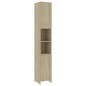 vidaXL Badezimmerschrank Sonoma-Eiche 30x30x183,5 cm Holzwerkstoff vidaXL Badezimmerschrank Sonoma-Eiche 30x30x183,5 cm Holzwerkstoff