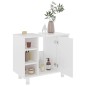 vidaXL Badezimmerschrank Hochglanz-Weiß 60x32x53,5 cm Holzwerkstoff vidaXL Badezimmerschrank Hochglanz-Weiß 60x32x53,5 cm Holzwerkstoff