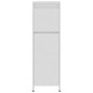 vidaXL Badezimmerschrank Hochglanz-Weiß 30x30x95 cm Holzwerkstoff vidaXL Badezimmerschrank Hochglanz-Weiß 30x30x95 cm Holzwerkstoff