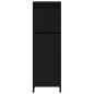 vidaXL Badezimmerschrank Schwarz 30x30x95 cm Holzwerkstoff vidaXL Badezimmerschrank Schwarz 30x30x95 cm Holzwerkstoff
