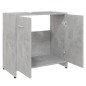 vidaXL Badezimmerschrank Betongrau 60x33x61 cm Holzwerkstoff vidaXL Badezimmerschrank Betongrau 60x33x61 cm Holzwerkstoff