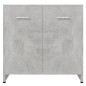 vidaXL Badezimmerschrank Betongrau 60x33x61 cm Holzwerkstoff vidaXL Badezimmerschrank Betongrau 60x33x61 cm Holzwerkstoff