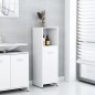 vidaXL Badezimmerschrank Hochglanz-Weiß 30x30x95 cm Holzwerkstoff vidaXL Badezimmerschrank Hochglanz-Weiß 30x30x95 cm Holzwerkstoff