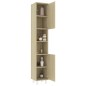 vidaXL Badezimmerschrank Sonoma-Eiche 30x30x179 cm Holzwerkstoff vidaXL Badezimmerschrank Sonoma-Eiche 30x30x179 cm Holzwerkstoff