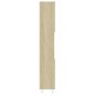 vidaXL Badezimmerschrank Sonoma-Eiche 30x30x179 cm Holzwerkstoff vidaXL Badezimmerschrank Sonoma-Eiche 30x30x179 cm Holzwerkstoff