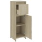 vidaXL Badezimmerschrank Sonoma-Eiche 30x30x95 cm Holzwerkstoff vidaXL Badezimmerschrank Sonoma-Eiche 30x30x95 cm Holzwerkstoff