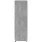 vidaXL Badezimmerschrank Betongrau 30x30x95 cm Holzwerkstoff vidaXL Badezimmerschrank Betongrau 30x30x95 cm Holzwerkstoff