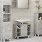 vidaXL Badezimmerschrank Betongrau 60x32x53,5 cm Holzwerkstoff vidaXL Badezimmerschrank Betongrau 60x32x53,5 cm Holzwerkstoff