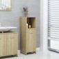 vidaXL Badezimmerschrank Sonoma-Eiche 30x30x95 cm Holzwerkstoff vidaXL Badezimmerschrank Sonoma-Eiche 30x30x95 cm Holzwerkstoff