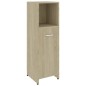 vidaXL Badezimmerschrank Sonoma-Eiche 30x30x95 cm Holzwerkstoff vidaXL Badezimmerschrank Sonoma-Eiche 30x30x95 cm Holzwerkstoff