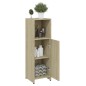 vidaXL Badezimmerschrank Sonoma-Eiche 30x30x95 cm Holzwerkstoff vidaXL Badezimmerschrank Sonoma-Eiche 30x30x95 cm Holzwerkstoff